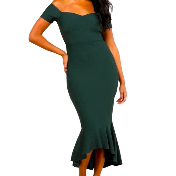 LULUS HOW MUCH I CARE DRESS - Picture 1 of 7